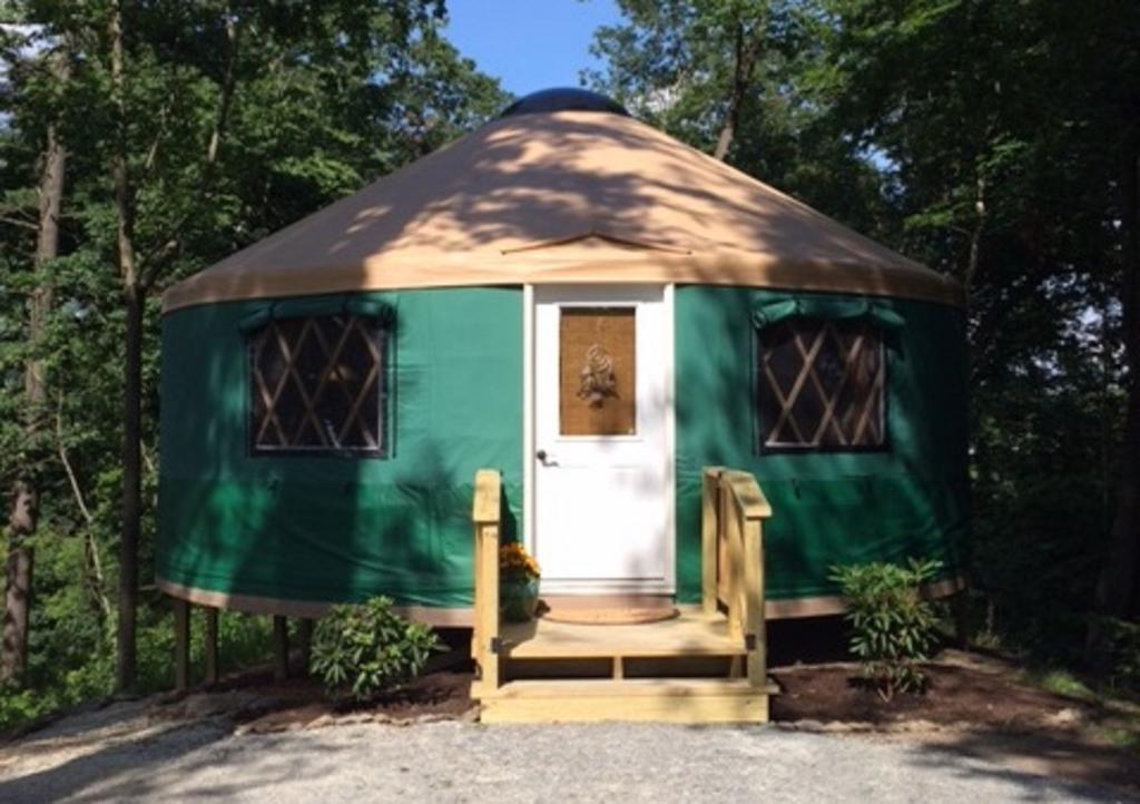 Circle M Camping Resort 16 Ft. Yurt 1 Lancaster Exterior foto